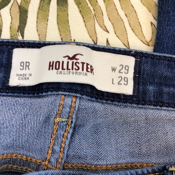 Holister skinny jeans stretchy 9 R. 29x 29 - Picture 2 of 5